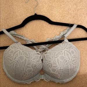 PINK: Lace Push-Up Bra
